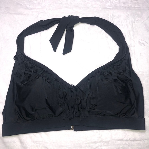 Sold-Jessica Simpson Desert Fringe Bikini Top - Picture 3 of 7